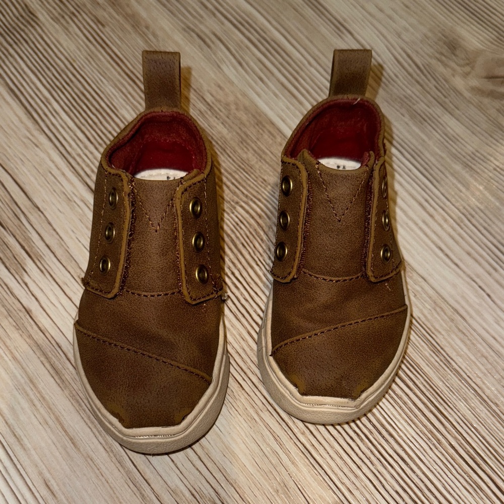 Toms Brown Kids Sneakers